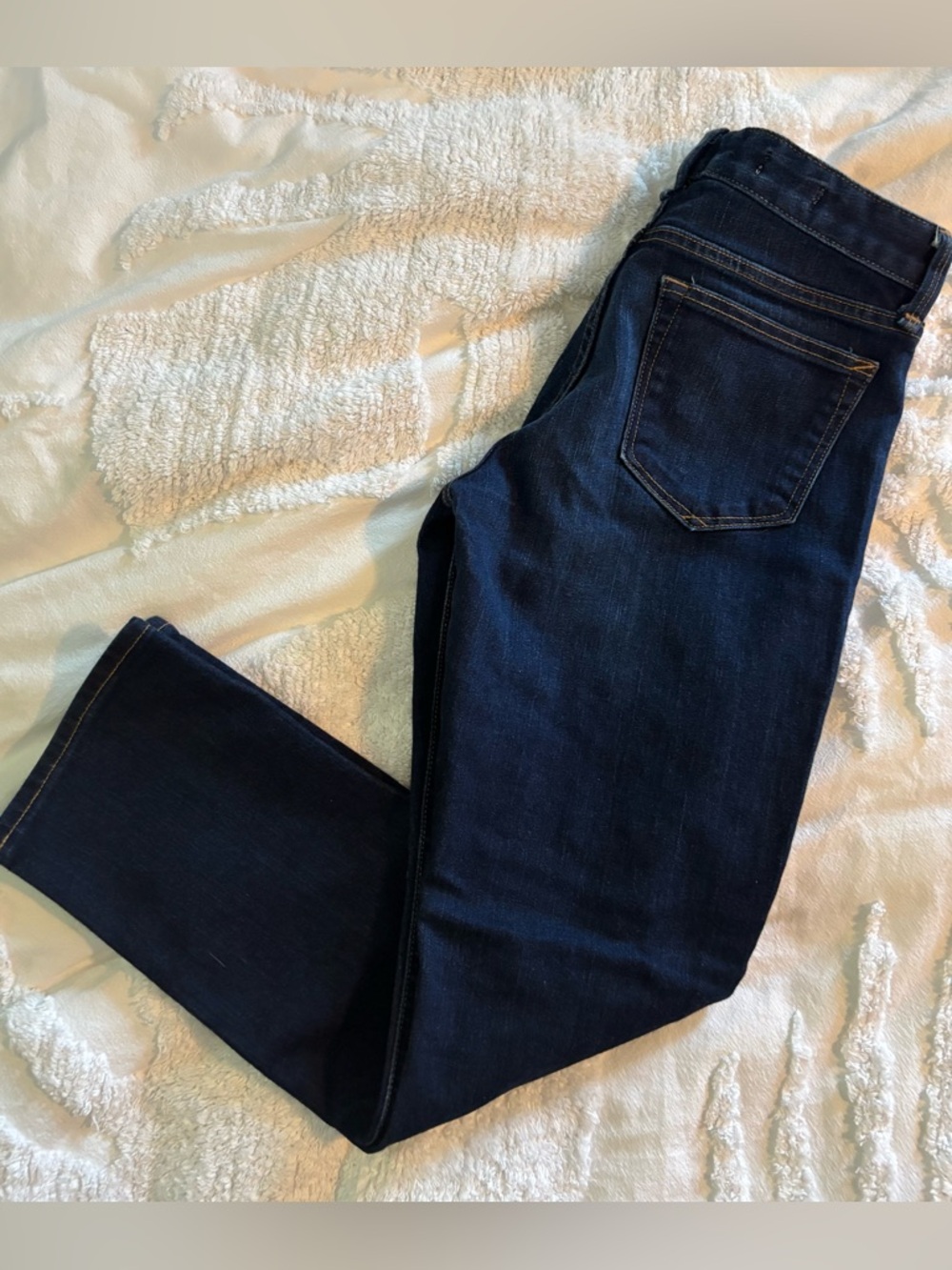 GAP 1969 Women Straight Leg Jeans in Dark Wash - Picture 16 of 16